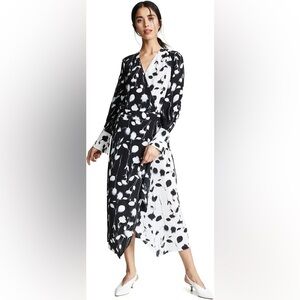 Equipment Neema Abstract Floral Dress